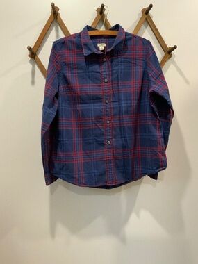 LLBean Organic Cotton Lightweight Flannel
